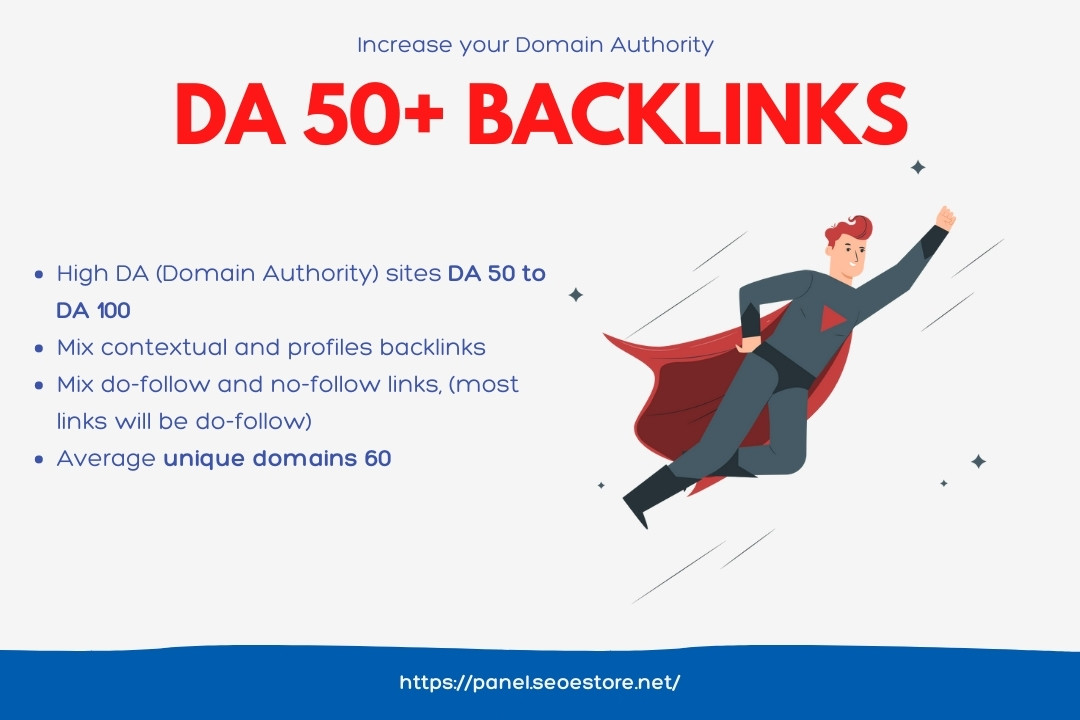 DA (Domain Authority) 50+ thumbnail